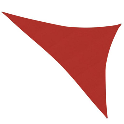 Berkfield Sunshade Sail 160 g/m2 Red 3x4x5 m  HDPE