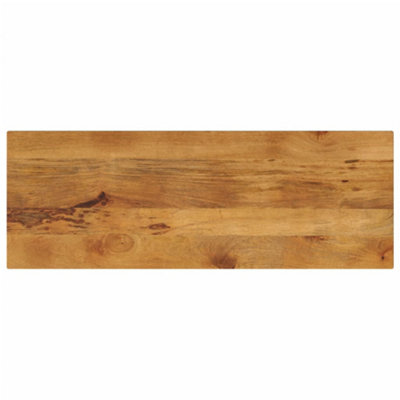 Berkfield table top 140x60x2 5 cm rectangular solid wood mango