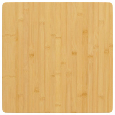 Berkfield Table Top 40x40x1.5 cm Bamboo