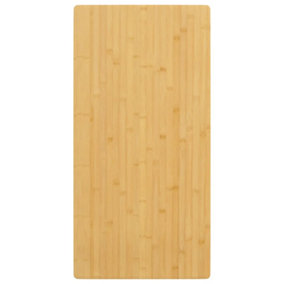 Berkfield Table Top 50x100x4 cm Bamboo