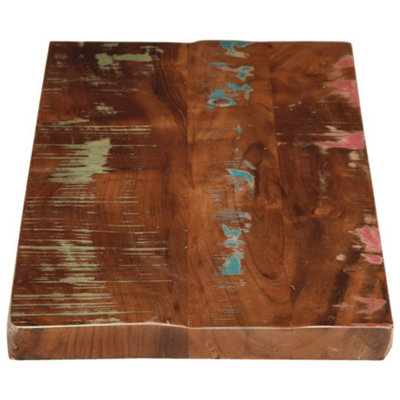 Berkfield Table Top 90x20x3.8 cm Rectangular Solid Wood Reclaimed