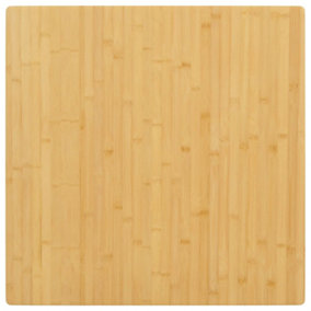 Berkfield Table Top 90x90x1.5 cm Bamboo