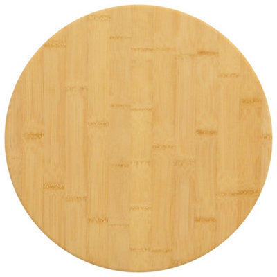 Berkfield Table Top Radius 30x4 cm Bamboo
