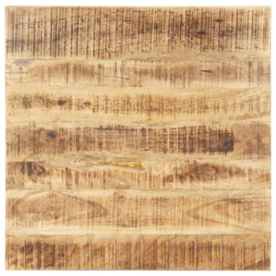 Berkfield Table Top Solid Mango Wood 25-27 mm 70x70 cm