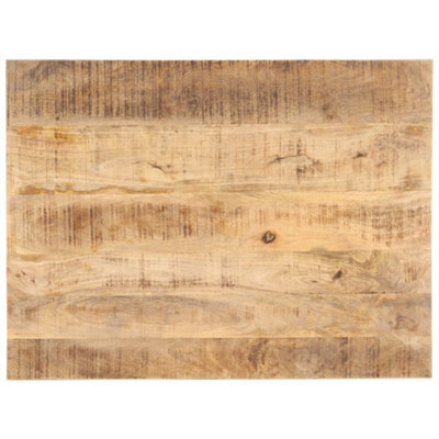 Berkfield Table Top Solid Mango Wood 25-27 mm 90x60 cm