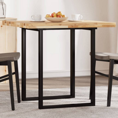 Berkfield Table Top Square 80x80x4 cm Solid Wood Acacia
