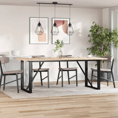 Berkfield Table Tops 4 pcs 100x50x2.5 cm Rectangular Solid Wood Pine