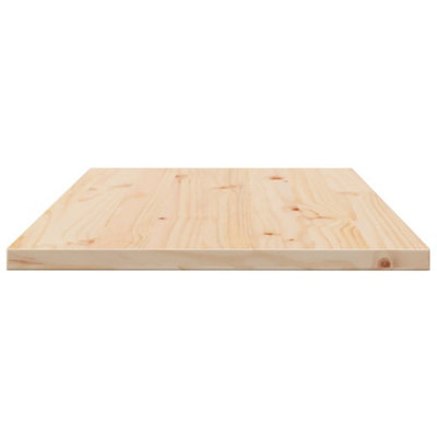 Berkfield Table Tops 4 pcs 100x50x2.5 cm Rectangular Solid Wood Pine
