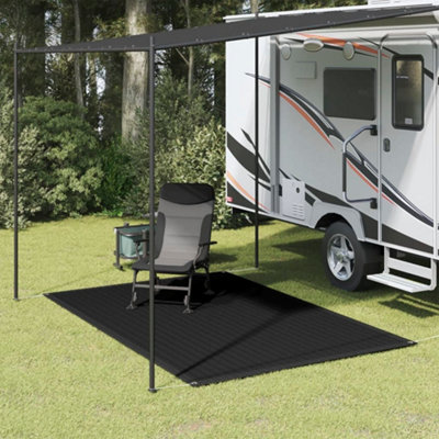 Berkfield Tent Carpet 200x300 cm Black