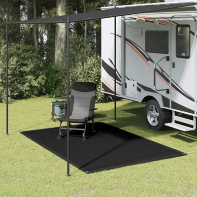 Berkfield Tent Carpet 250x200 cm Black