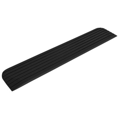 Berkfield Threshold Ramp 110x21x2.5 cm Rubber