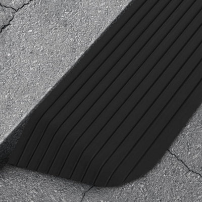 Berkfield Threshold Ramps 2 pcs 110x32x3.8 cm Rubber