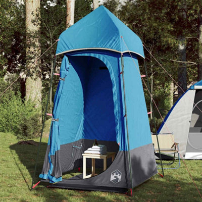 Berkfield Toilet Tent Blue Waterproof