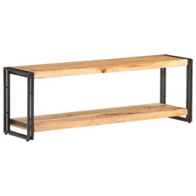 Berkfield TV Cabinet 120x30x40 cm Solid Acacia Wood