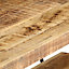 Berkfield TV Cabinet 160x40x50 cm Solid Mango Wood