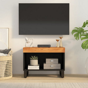 Berkfield TV Cabinet 60x33x43.5 cm Solid Wood Acacia