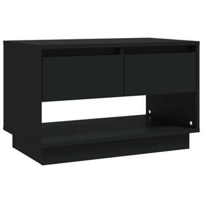 Berkfield TV Cabinet Black 70x41x44 cm Engineered Wood