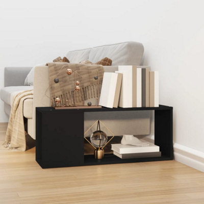 Berkfield TV Cabinet Black 80x24x32 cm Engineered Wood