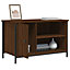 Berkfield TV Cabinet Brown Oak 80x40x50 cm Engineered Wood