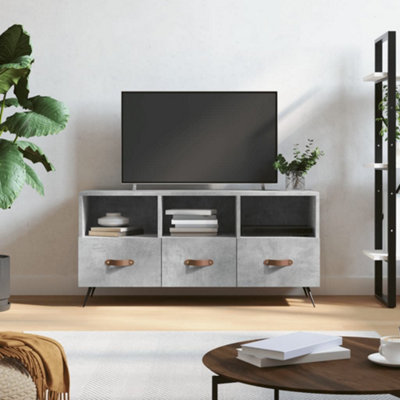 Concrete deals tv console