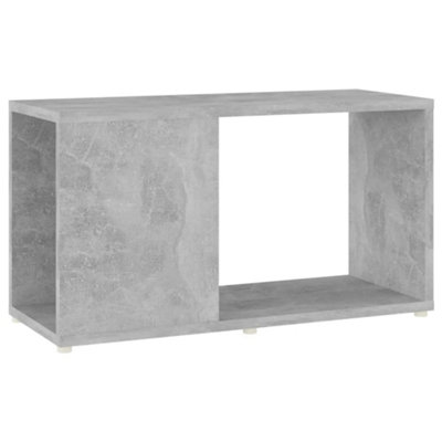 Berkfield TV Cabinet Concrete Grey 60x24x32cm Engineered Wood