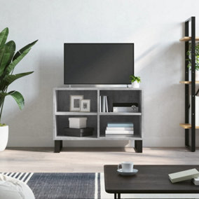 Berkfield TV Cabinet Concrete Grey 69.5x30x50 cm Engineered Wood