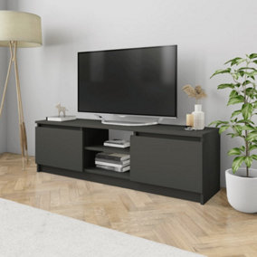 Berkfield TV Cabinet Grey 120x30x35.5 cm Engineered Wood