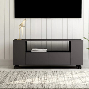 Berkfield TV Cabinet Grey 120x35x43 cm Engineered Wood