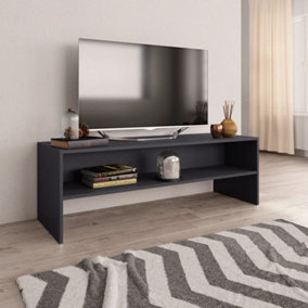 Berkfield TV Cabinet Grey 120x40x40 cm Engineered Wood
