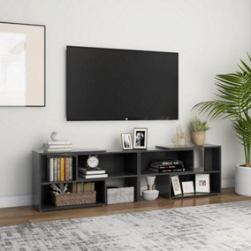 Berkfield TV Cabinet Grey 149x30x52 cm Engineered Wood