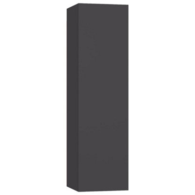 Berkfield TV Cabinet Grey 30.5x30x110 cm Engineered Wood