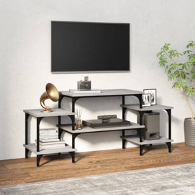 Berkfield TV Cabinet Grey Sonoma 117x35x52 cm Engineered Wood