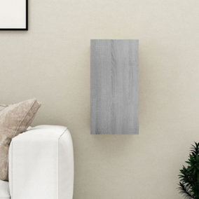 Berkfield TV Cabinet Grey Sonoma 30.5x30x60 cm Engineered Wood