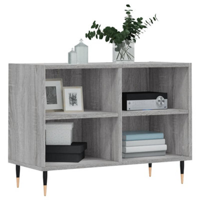 Berkfield TV Cabinet Grey Sonoma 69.5x30x50 cm Engineered Wood