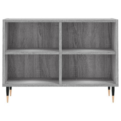 Berkfield TV Cabinet Grey Sonoma 69.5x30x50 cm Engineered Wood