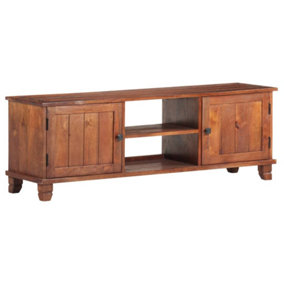 Berkfield TV Cabinet Honey Brown 120x30x41 cm Solid Acacia Wood