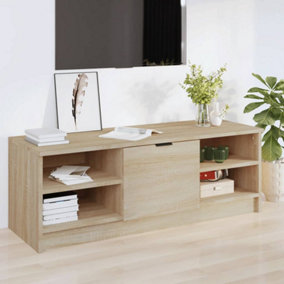 Berkfield TV Cabinet Sonoma Oak 102x35.5x36.5 cm Engineered Wood