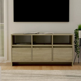 Berkfield TV Cabinet Sonoma Oak 102x37.5x52.5 cm Engineered Wood