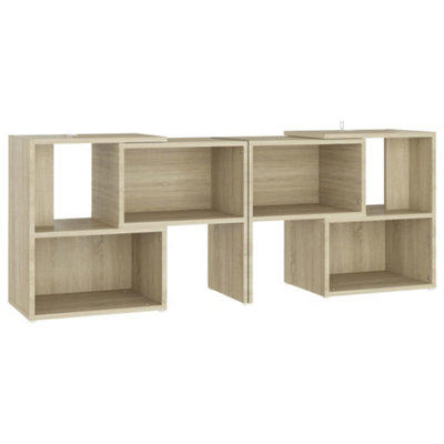 Berkfield TV Cabinet Sonoma Oak 104x30x52 cm Engineered Wood