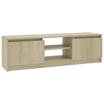 Berkfield TV Cabinet Sonoma Oak 120x30x35.5 cm Engineered Wood