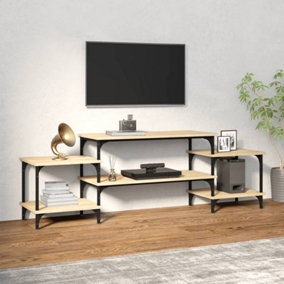 Berkfield TV Cabinet Sonoma Oak 157x35x52 cm Engineered Wood