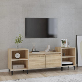 Berkfield TV Cabinet Sonoma Oak 160x35x55 cm Engineered Wood