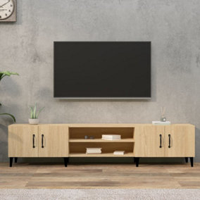 Berkfield TV Cabinet Sonoma Oak 180x31.5x40 cm Engineered Wood