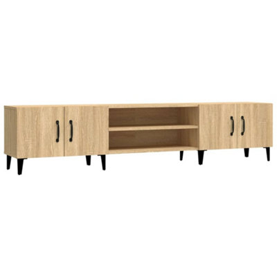 Berkfield TV Cabinet Sonoma Oak 180x31.5x40 cm Engineered Wood
