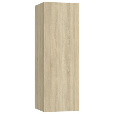 Berkfield TV Cabinet Sonoma Oak 30.5x30x90 cm Engineered Wood