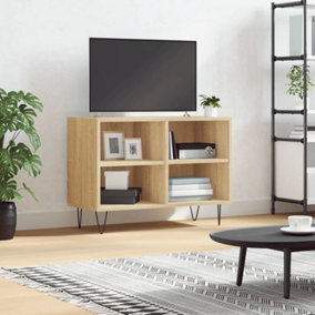 Berkfield TV Cabinet Sonoma Oak 69.5x30x50 cm Engineered Wood