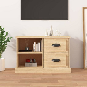 Berkfield TV Cabinet Sonoma Oak 73x35.5x47.5 cm Engineered Wood