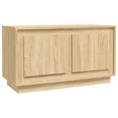 Berkfield TV Cabinet Sonoma Oak 80x35x45 cm Engineered Wood