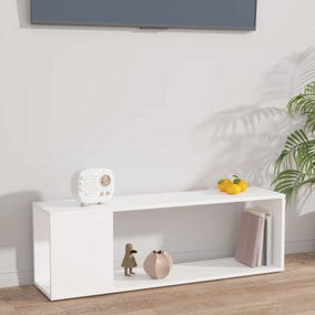 Berkfield TV Cabinet White 100x24x32 cm Engineered Wood
