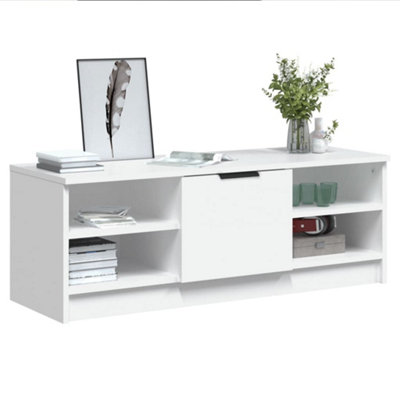Berkfield TV Cabinet White 102x35.5x36.5 cm Engineered Wood